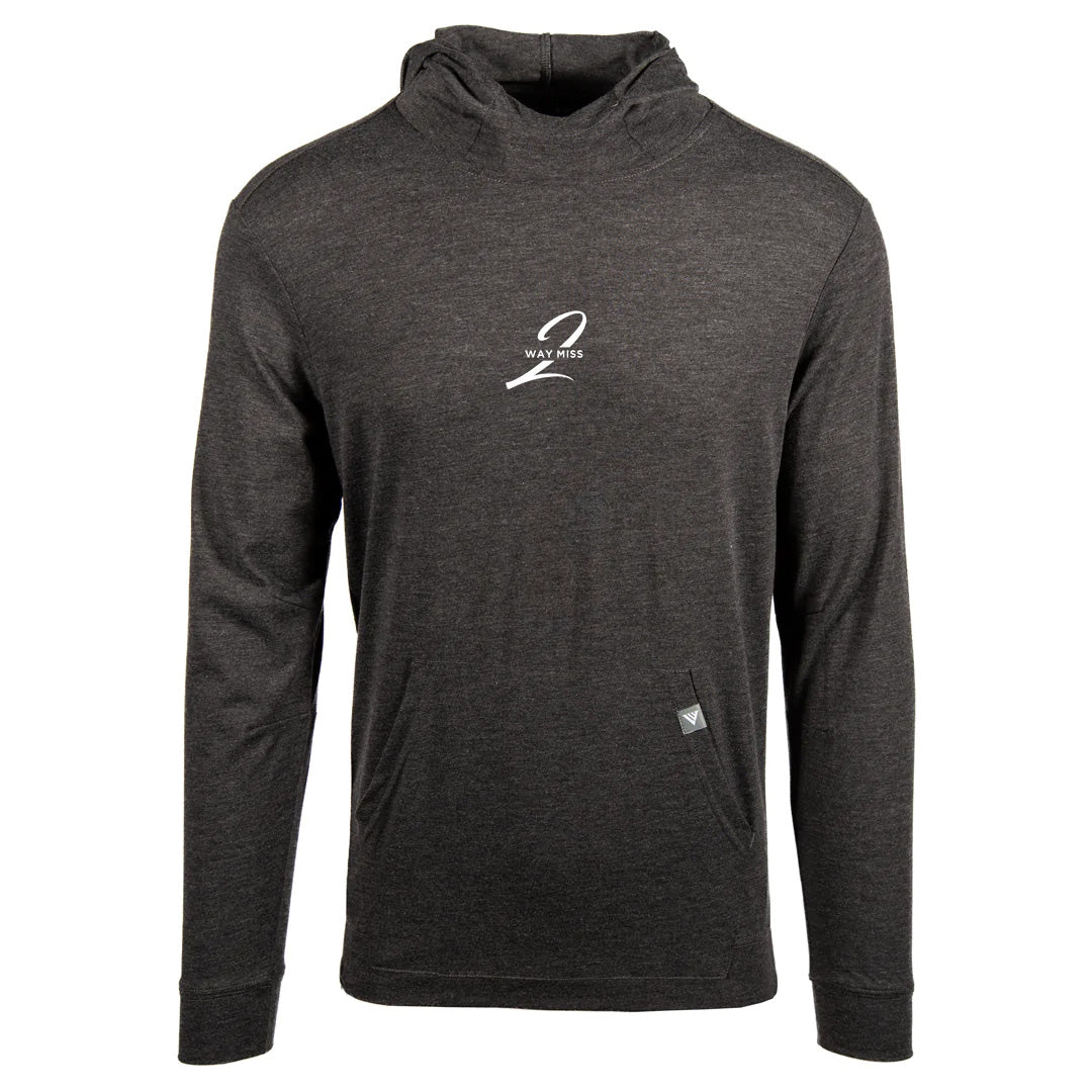 2WM/Levelwear Lightweight Hoodie | Charcoal