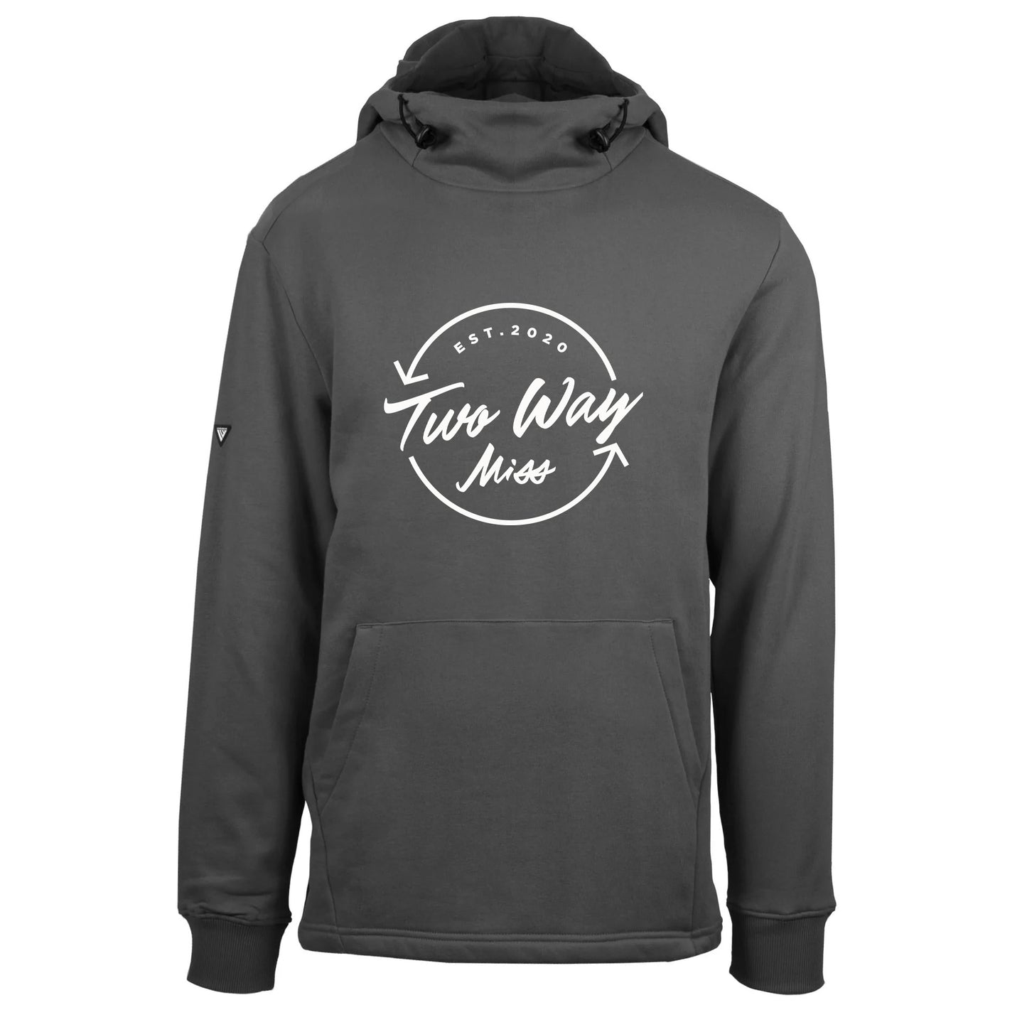 2WM/Levelwear Seal Logo Hoodie | Charcoal