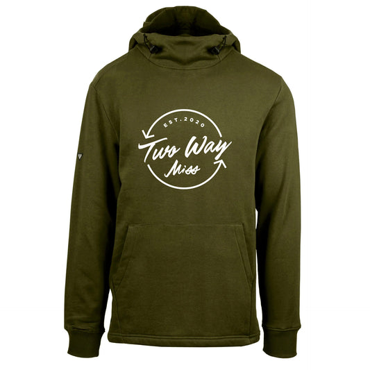 2WM/Levelwear Seal Logo Hoodie | Forest Green