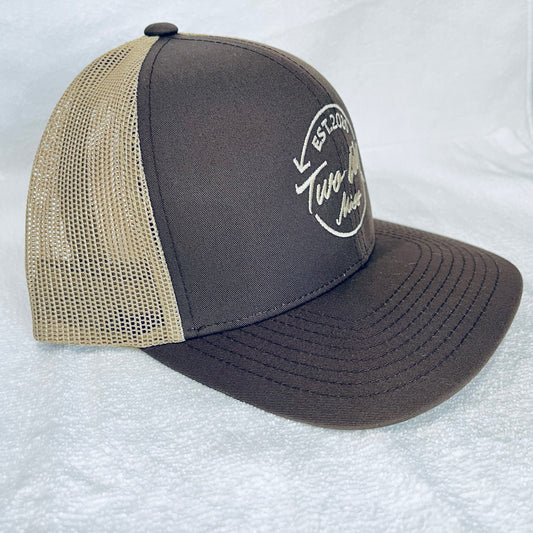 The "Seal" Snapback Hat (Brown / Khaki)