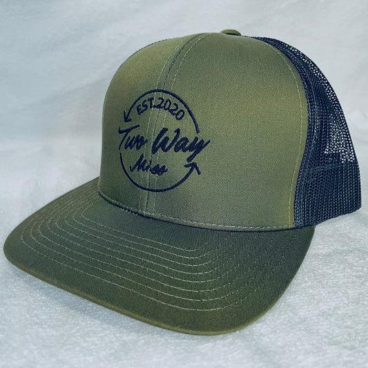 The "Seal" Snapback Hat (Green / Charcoal)