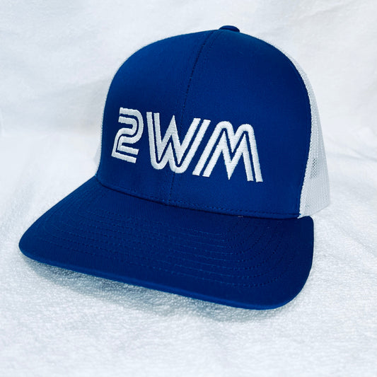 The "Gamer" Snapback Hat (Royal Blue / White)