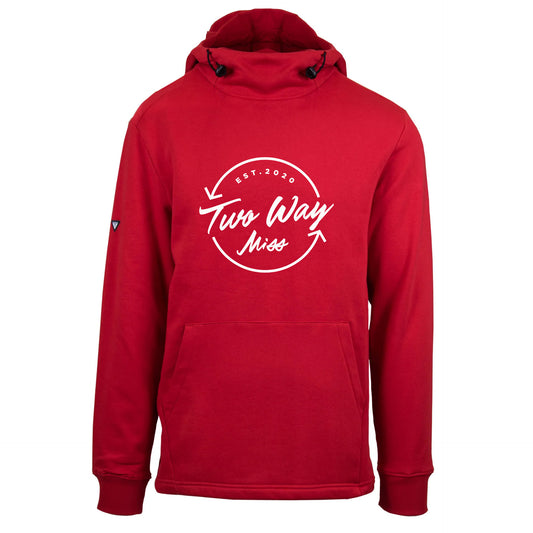 2WM/Levelwear Seal Logo Hoodie | Red