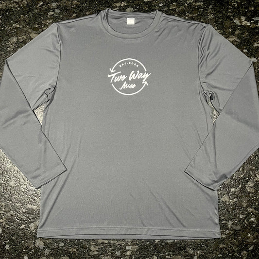 The "Seal" Athletic Long Sleeve Shirt (Glory Gray)