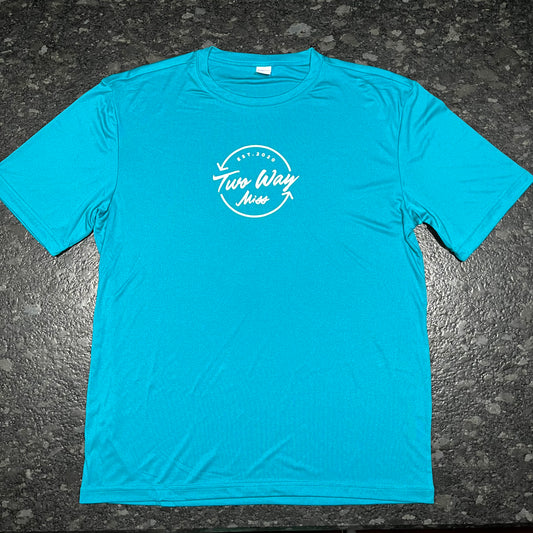 The "Seal" Athletic Tee (Tropic Blue)